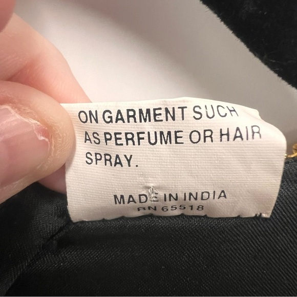 Stenay Stunning 1980s Vintage Beaded 100% Silk Top with Back Zipper size PL - Picture 13 of 13